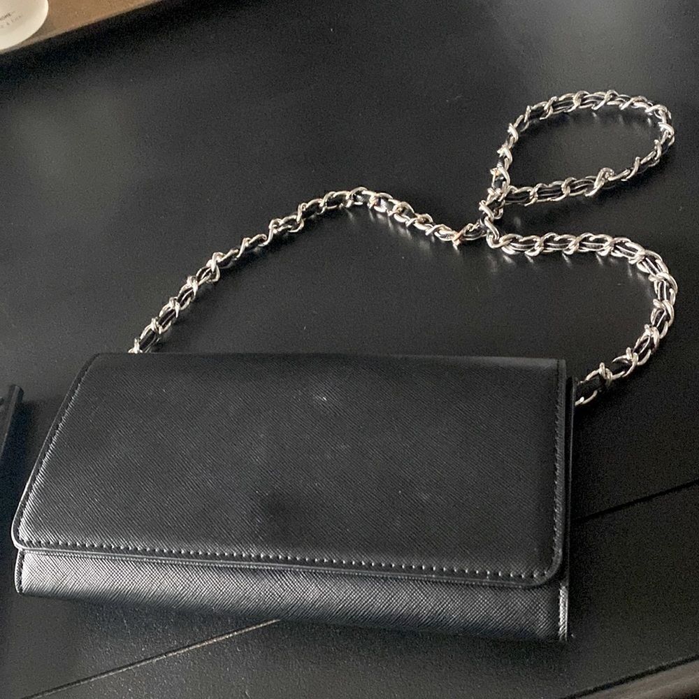 Wallet On Chain CROSSBODY Bag Black
